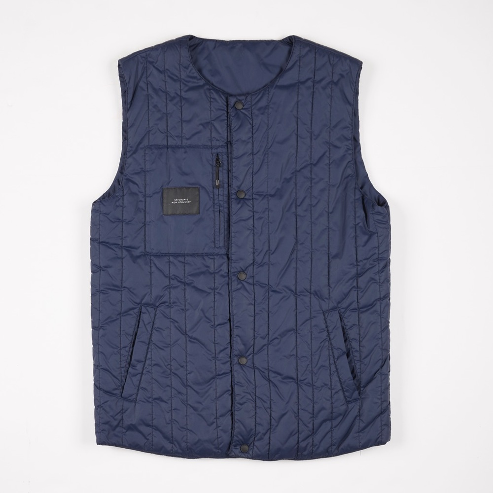 Saturdays Surf NYC Rodney PrimaLoft reversible vest